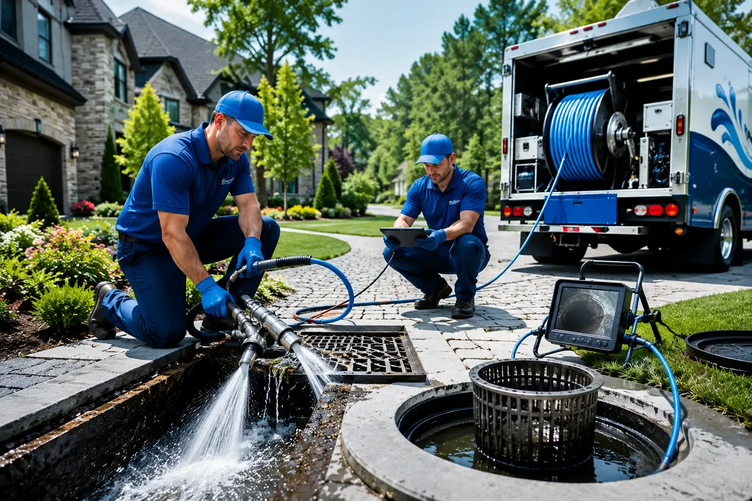 Local outdoor drain cleaning professionals in West Nottingham, NH
